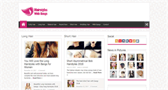 Desktop Screenshot of hairstyleswithbangs.net